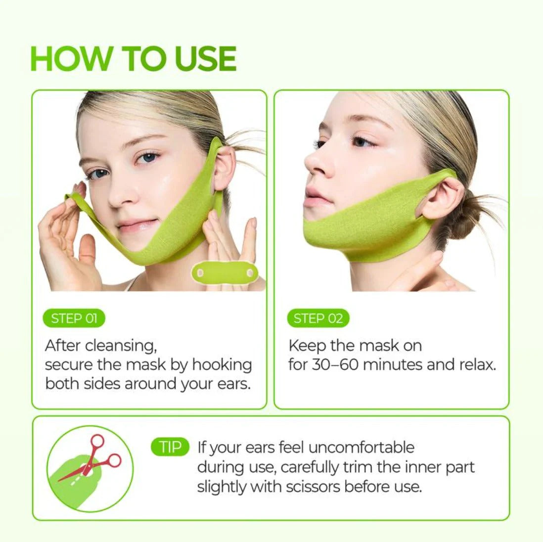 🔥Final 3 Hours: 50% OFF !!!!Novocanvas Cactus V-Lift Face Band