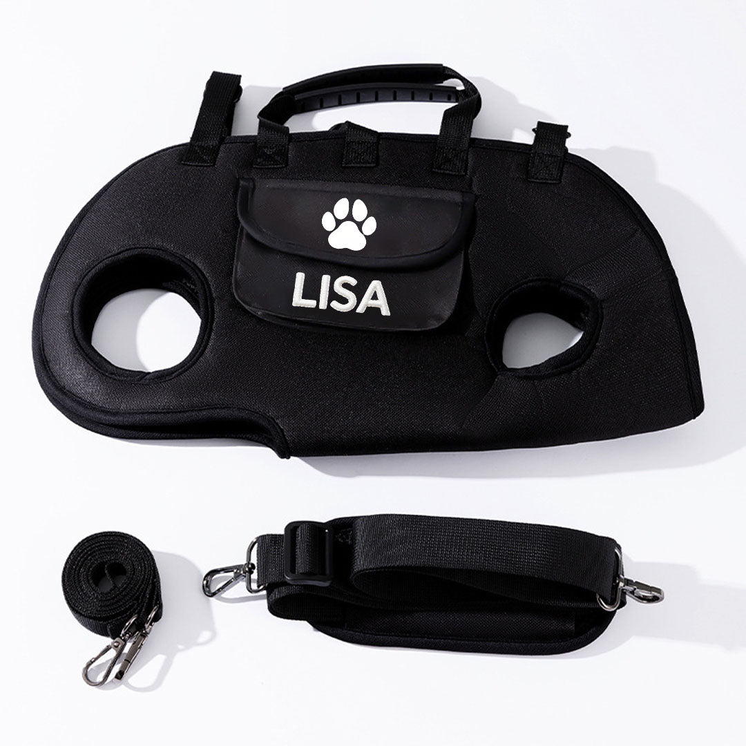 Personalized Custom Portable, Breathable, Crossbody Pet Backpack