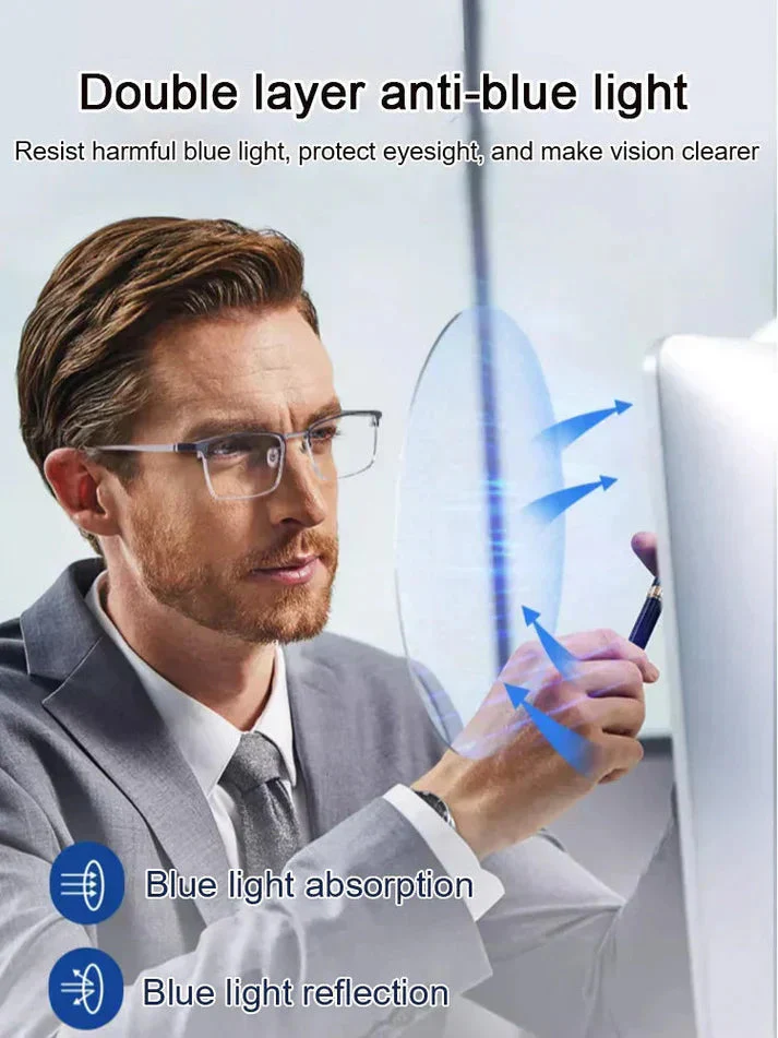 🌎Ends Today: 70% OFF!🔥👓Ultra Light Anti Blue Presbyopic Glasses✨