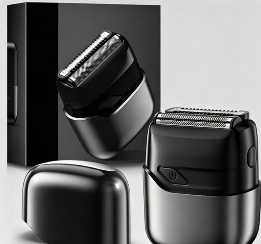 🪒 Men’s Mini Foil Shaver – IPX7 Waterproof Wet & Dry Portable Razor