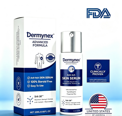 Dermynex™ Psoriasis & Eczema Relief Spray — Advanced Skin Recovery Mist with Bee Venom & Omega-3