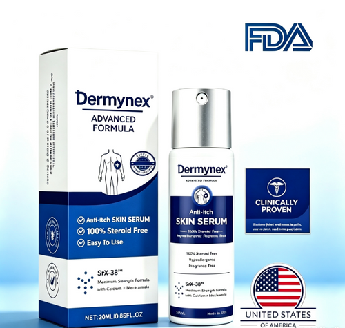 Dermynex™ Psoriasis & Eczema Relief Spray — Advanced Skin Recovery Mist with Bee Venom & Omega-3