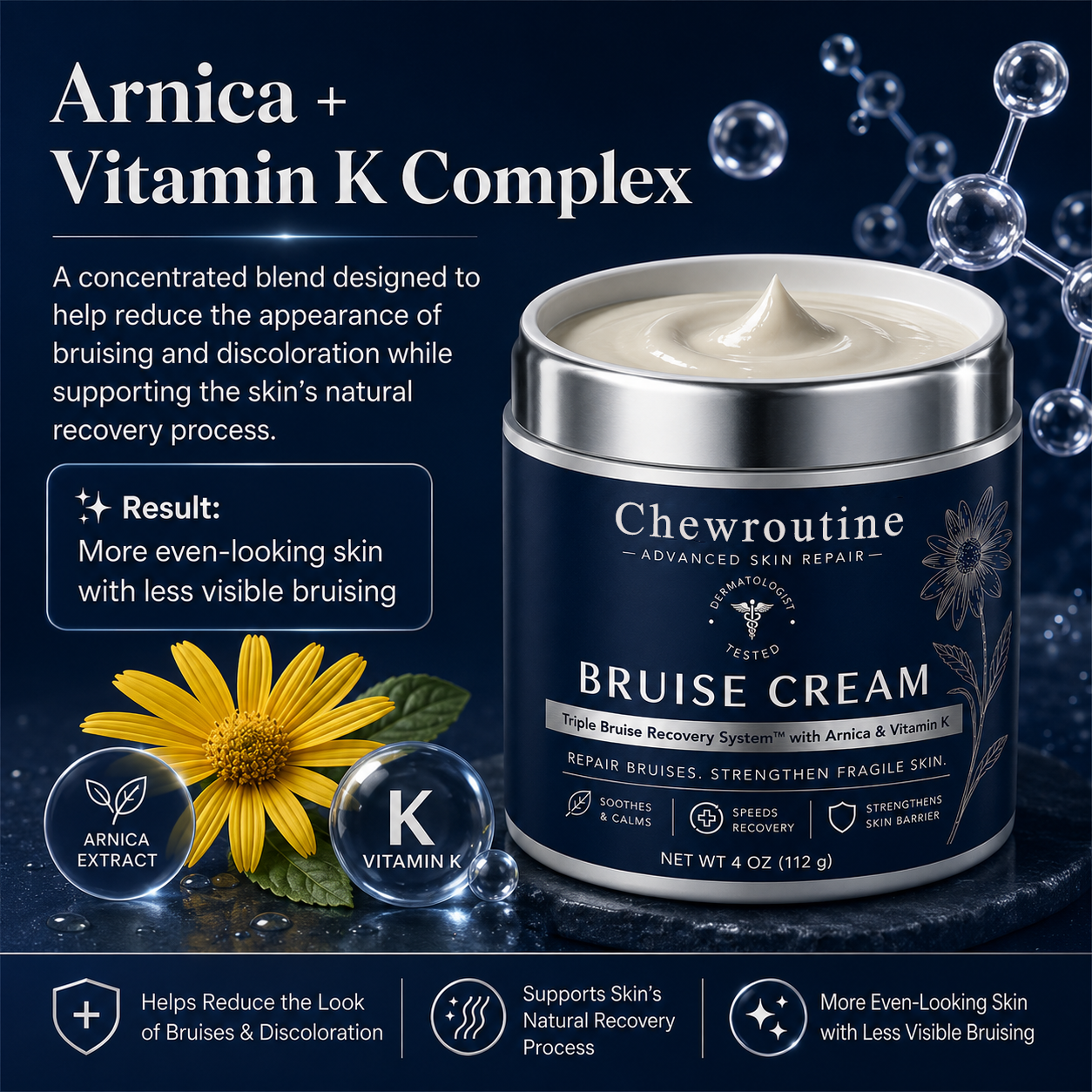 💥100K+ SOLD💕- ChewRoutine® Bruise Repair & Skin-Strengthening Cream