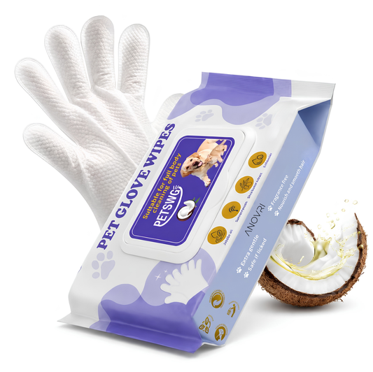 Anovri Pet Glove Wipes