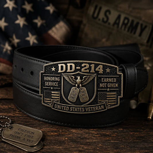 🎖️DD-214 Veteran Honor Belt Buckle (✨2026 Limited Edition)