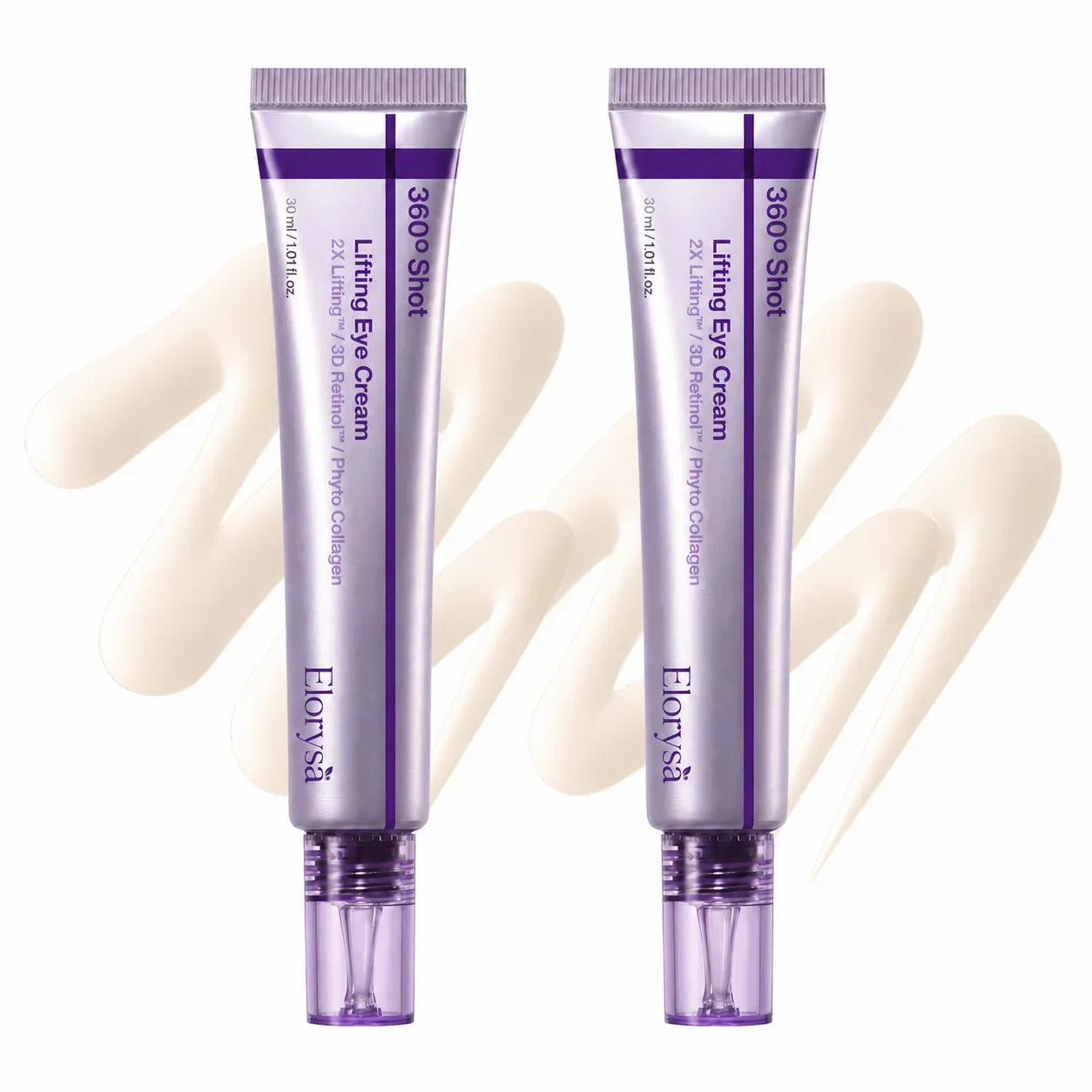 Elorysa 360° Eye Cream – Instant Dark Circle Brightener & Rapid Anti-Puffiness & 360° Firming Wrinkle Reducer