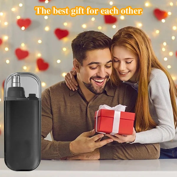 🎁 HOT SALE 50% OFF 💕 Rechargeable Portable Nose Hair Trimmer – Painless Precision, Built-In LED Light & USB-C Fast Charging – A Grooming Essential for Men ✨