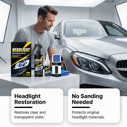 Professional Headlight Polish and Sealant Kit