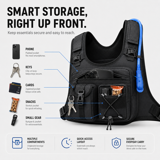 2L Hydration Running Vest | Lightweight Trail Pack