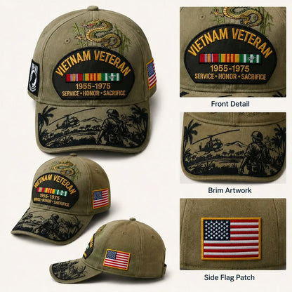 🎖️ - Vietnam Veteran Tribute Cap