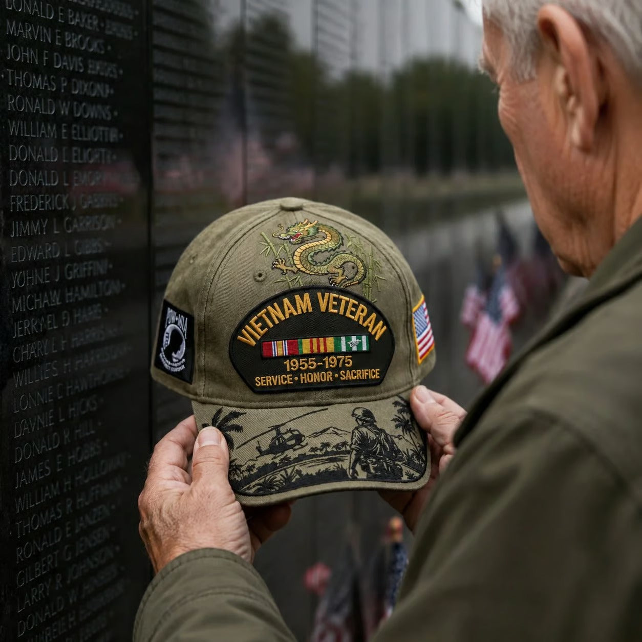 🎖️ - Vietnam Veteran Tribute Cap
