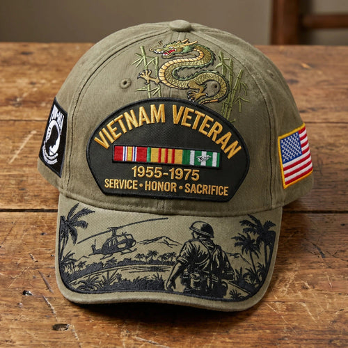 🎖️ - Vietnam Veteran Tribute Cap