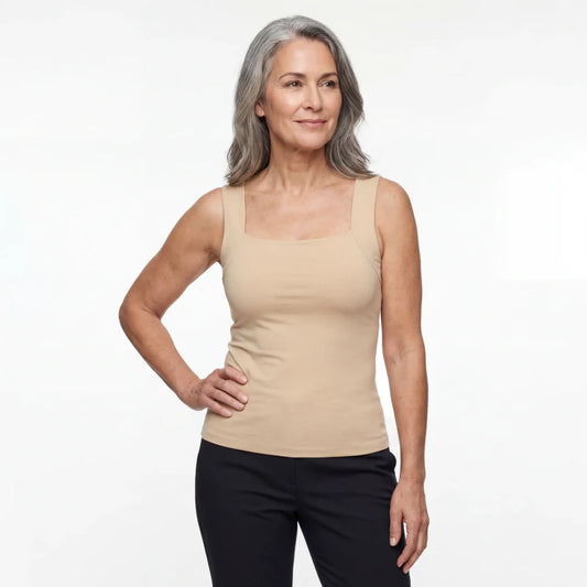 Band-Free Cup Support Tank