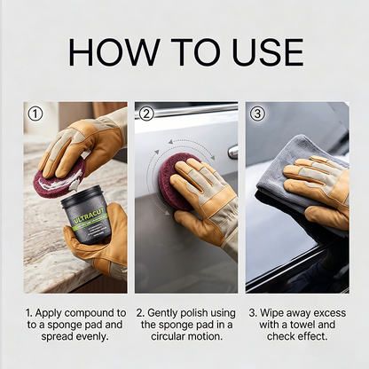 ✨🔧All-in-one polish for surface restoration with polishing cloth🛠️💎